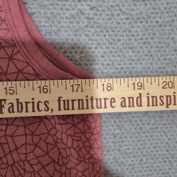 Lululemon Women's Cinch Me Up Front Veil Cherry Tint Tank Top 6 - Picture 3 of 4